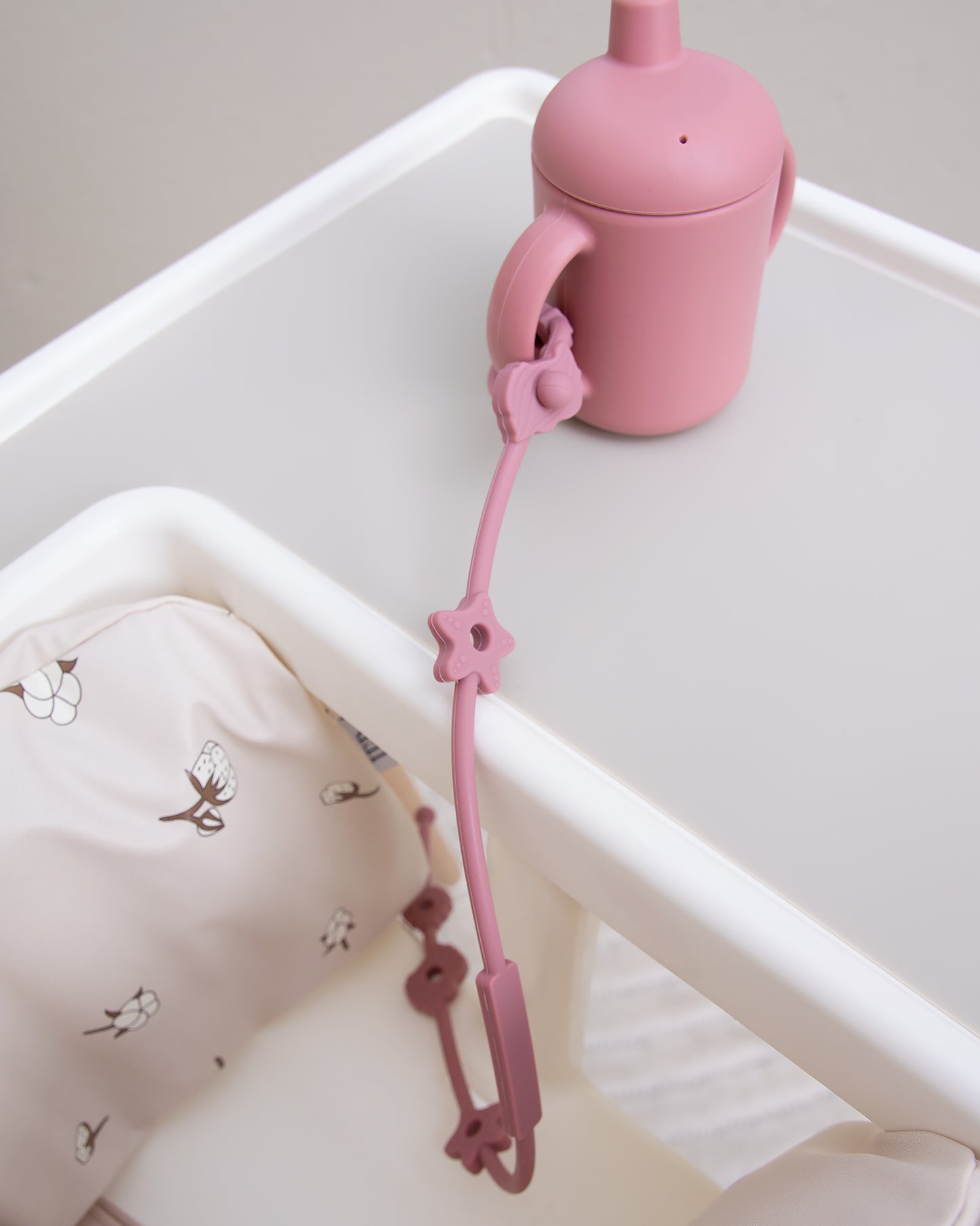 Anti-Drop Silicone Chain Ocean - Dusty Pink