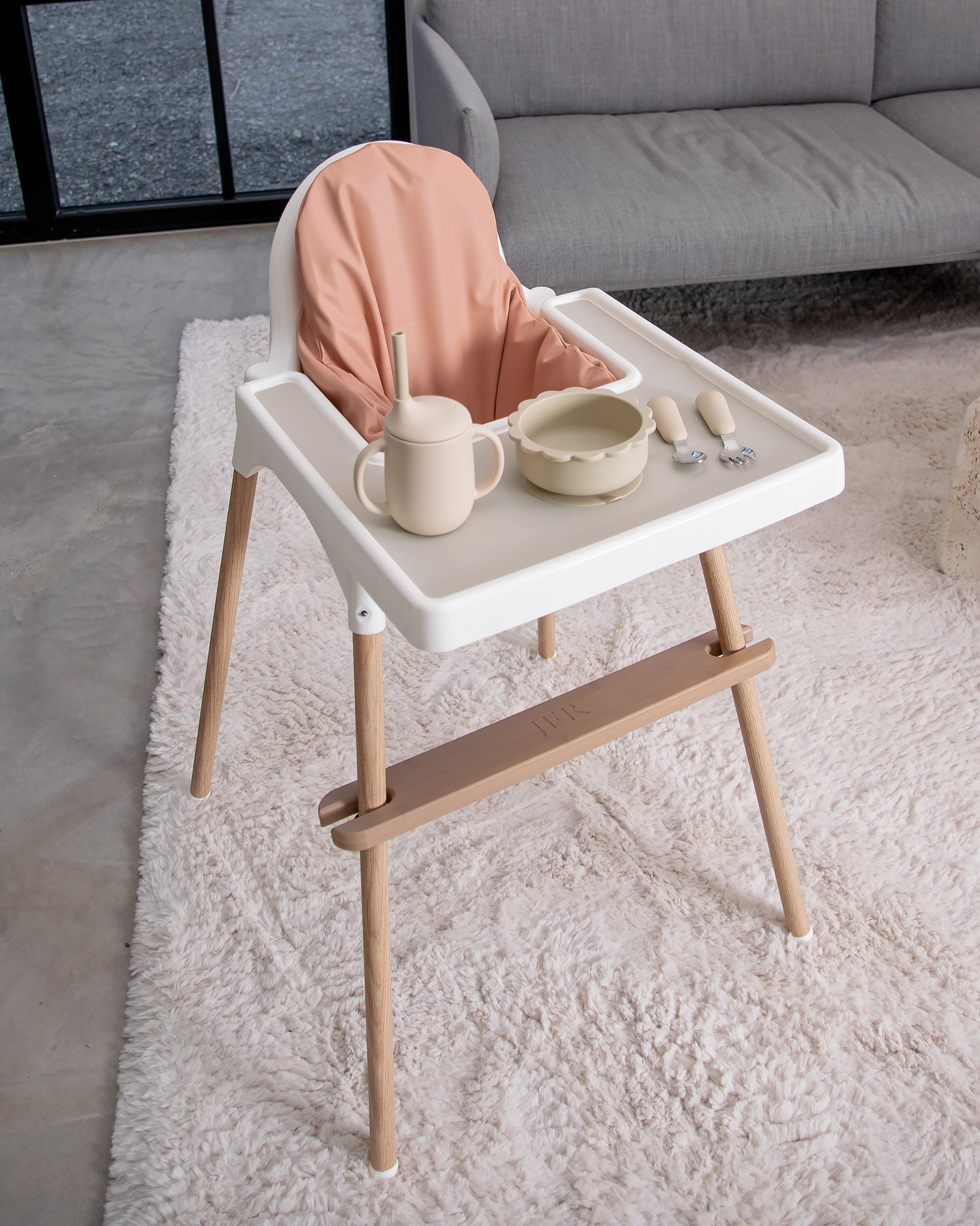 Kuddfodral till IKEA Antilop - Persikodröm