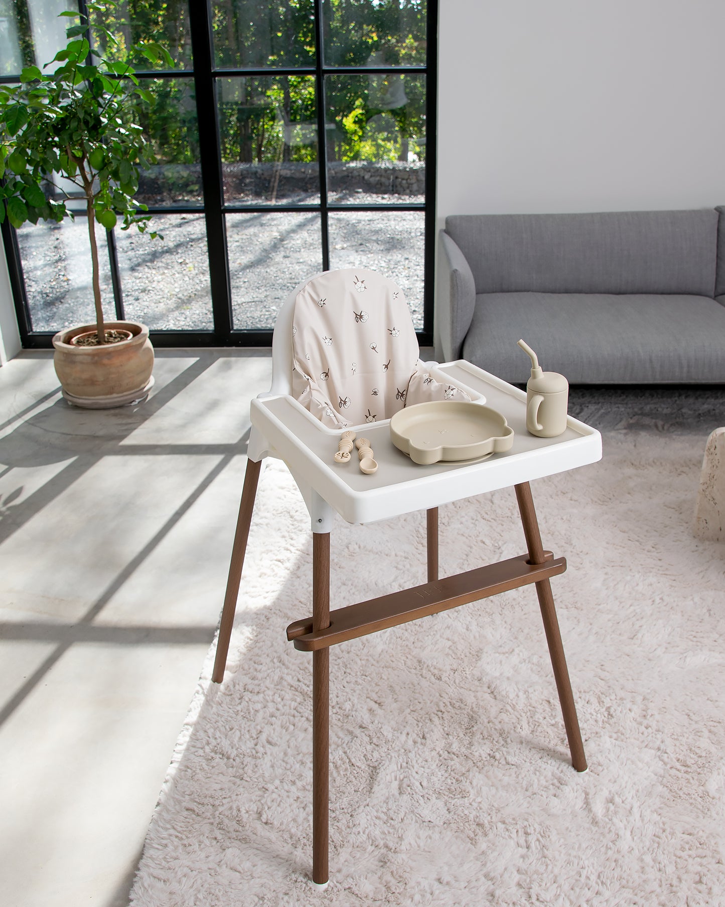 Sittkudde / Stolsdyna - Cotton Clouds - IKEA Antilop