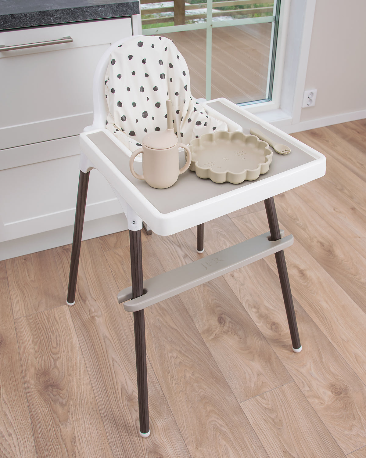Fodstøtte til højstol Ikea Antilop - Beige