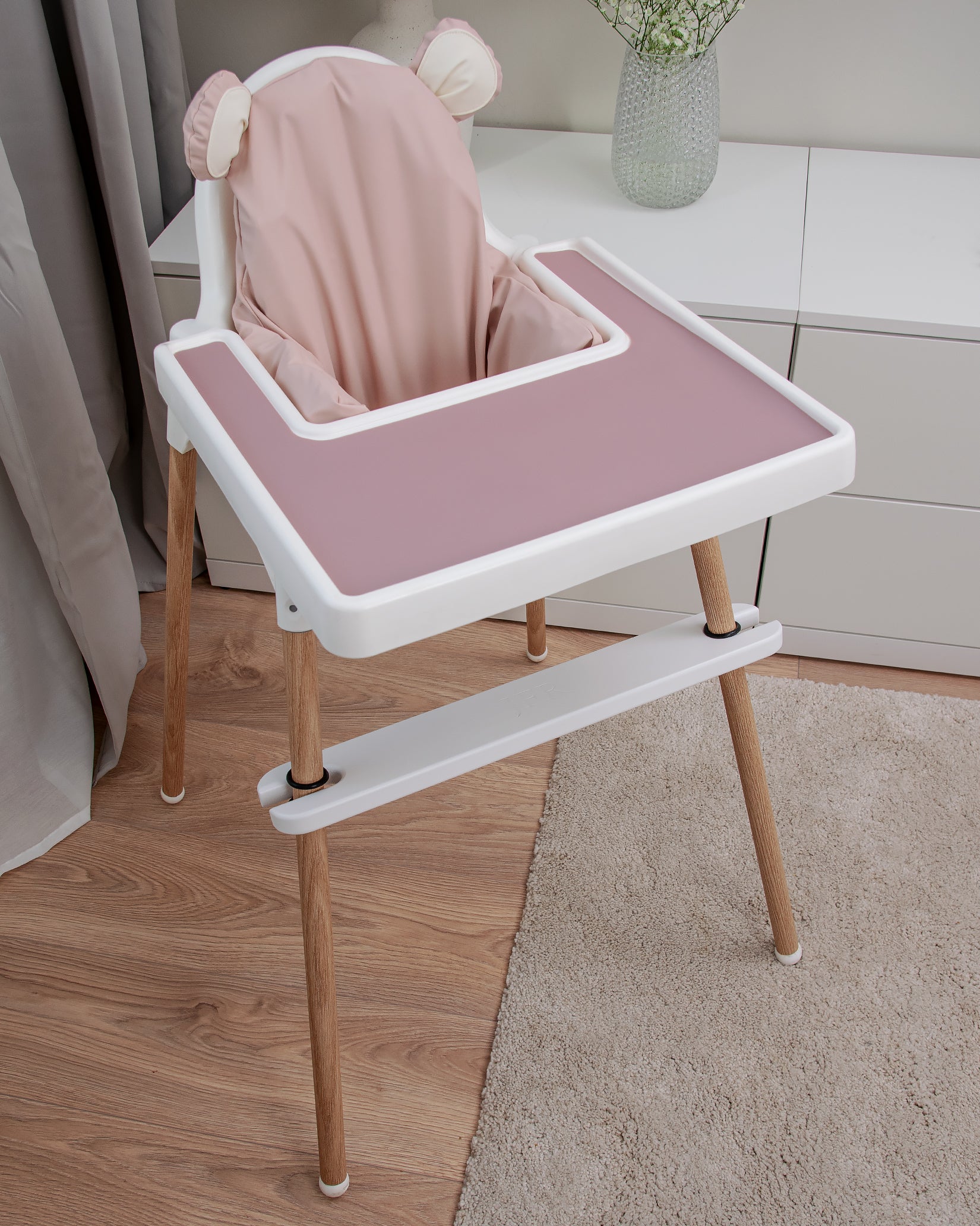 Brickunderlägg i silikon - Blush Pink