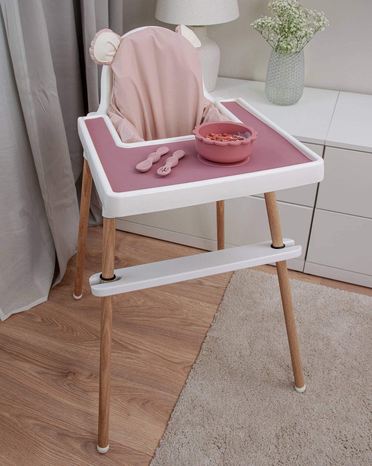 Betræk til IKEA Antilop - Teddy Pink