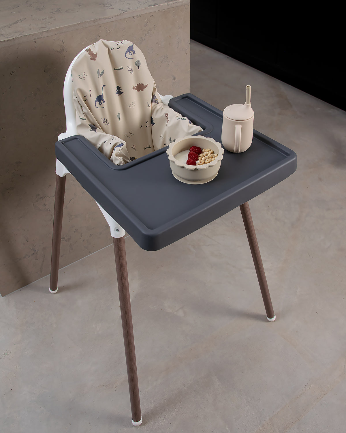 Heltäckande överdrag i silikon - Dark Grey