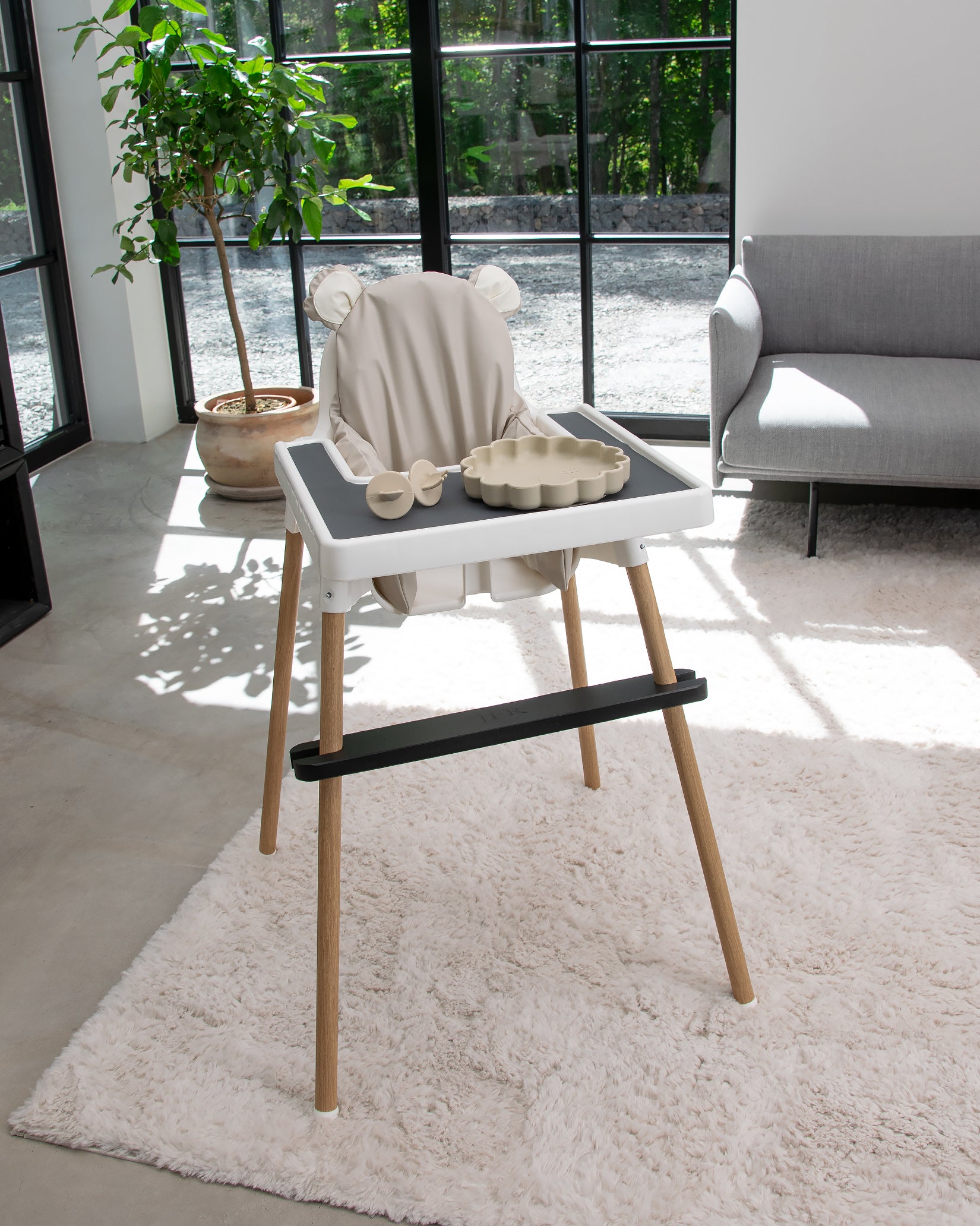 Putetrekk til IKEA Antilop - Teddy Sand