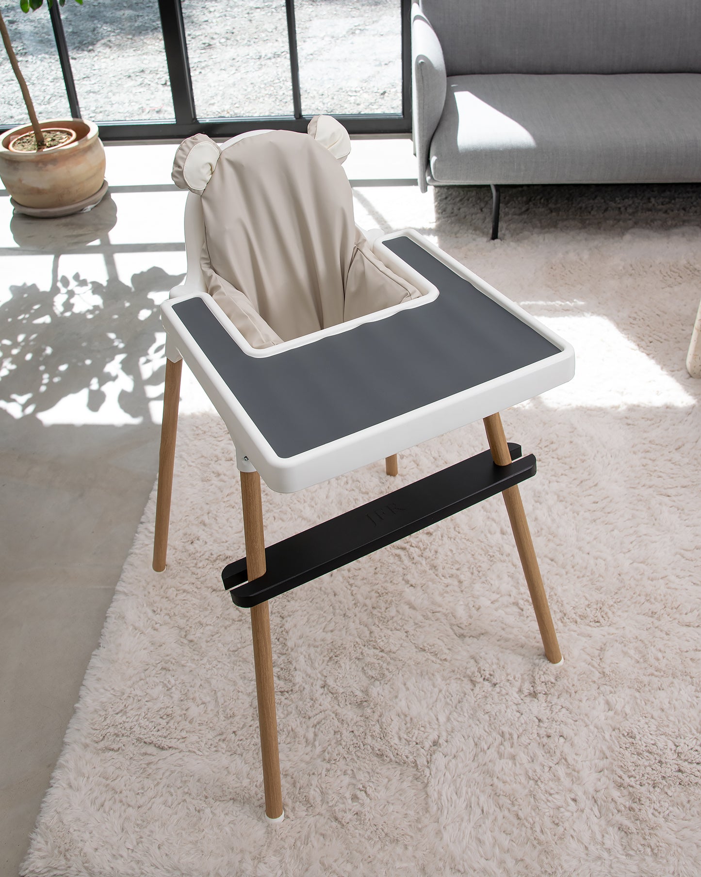 Sittkudde / Stolsdyna - Teddy Sand - IKEA Antilop