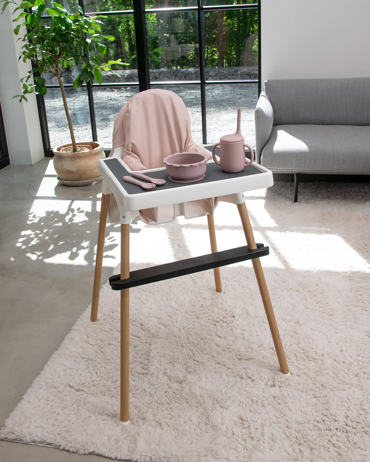 Pudebetræk til IKEA Antilop - Light Pink