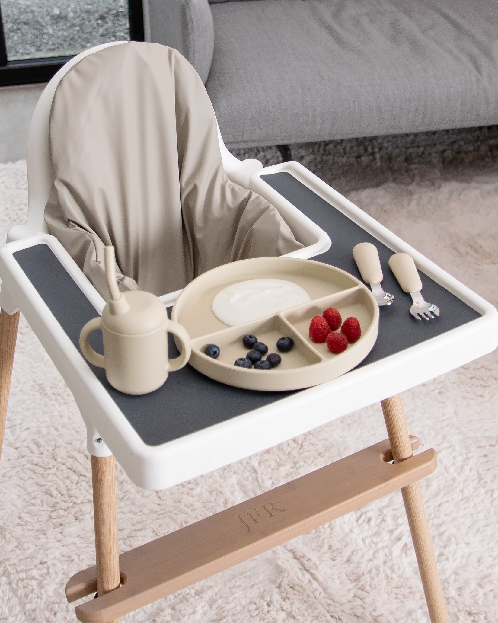 Kuddfodral till IKEA Antilop - Dimmig Beige