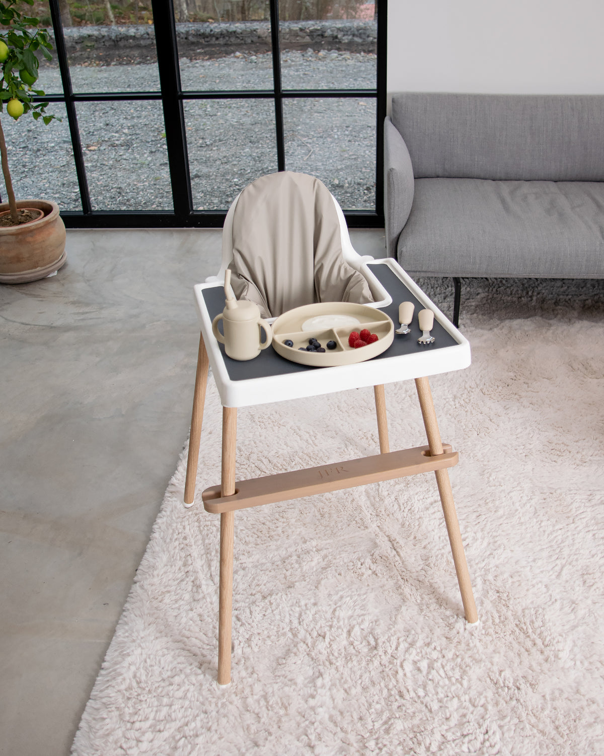 Kuddfodral till IKEA Antilop - Dimmig Beige