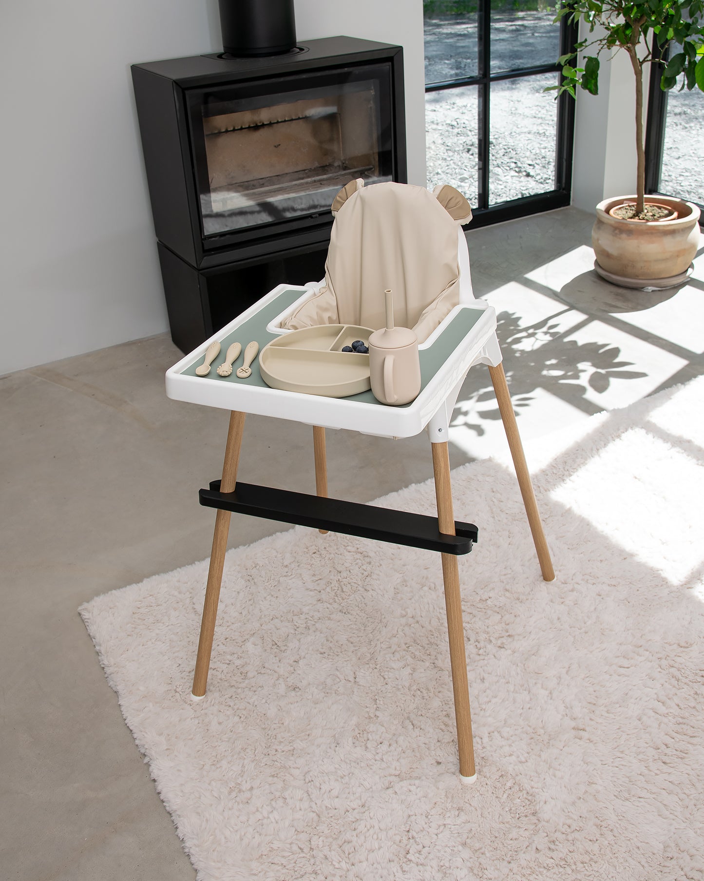 Sittkudde / Stolsdyna - Teddy Beige - IKEA Antilop