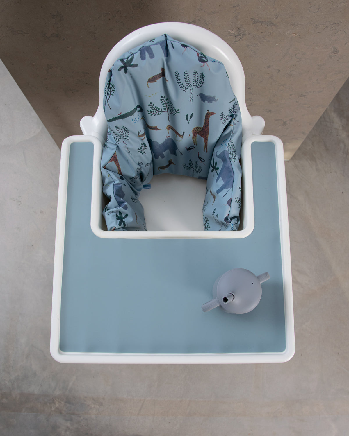 Pudebetræk til IKEA Antilop - Jungle Animals Blue