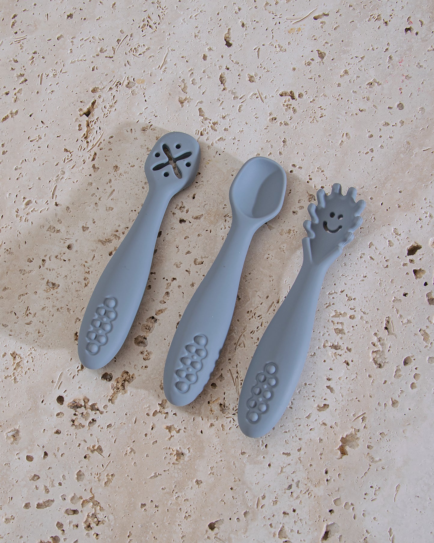 Pre-Spoon/Nybörjarsked - Grey (3 st)