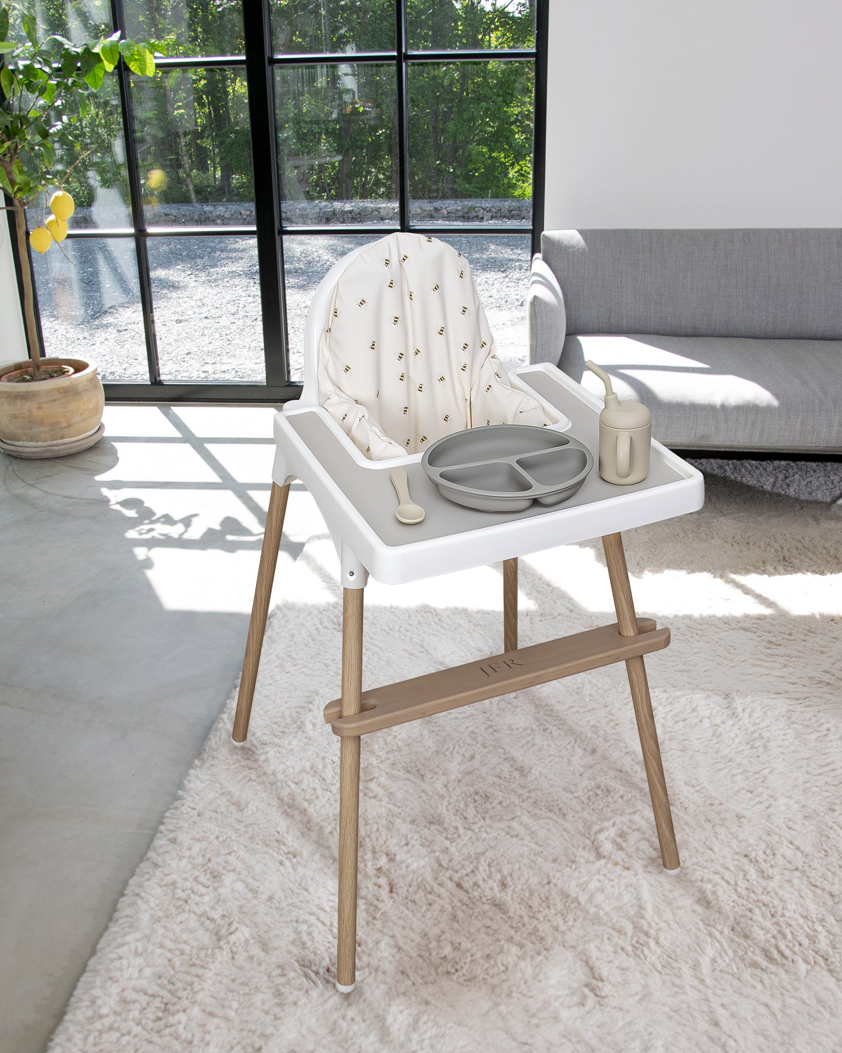 Putetrekk til IKEA Antilop - Beige bier