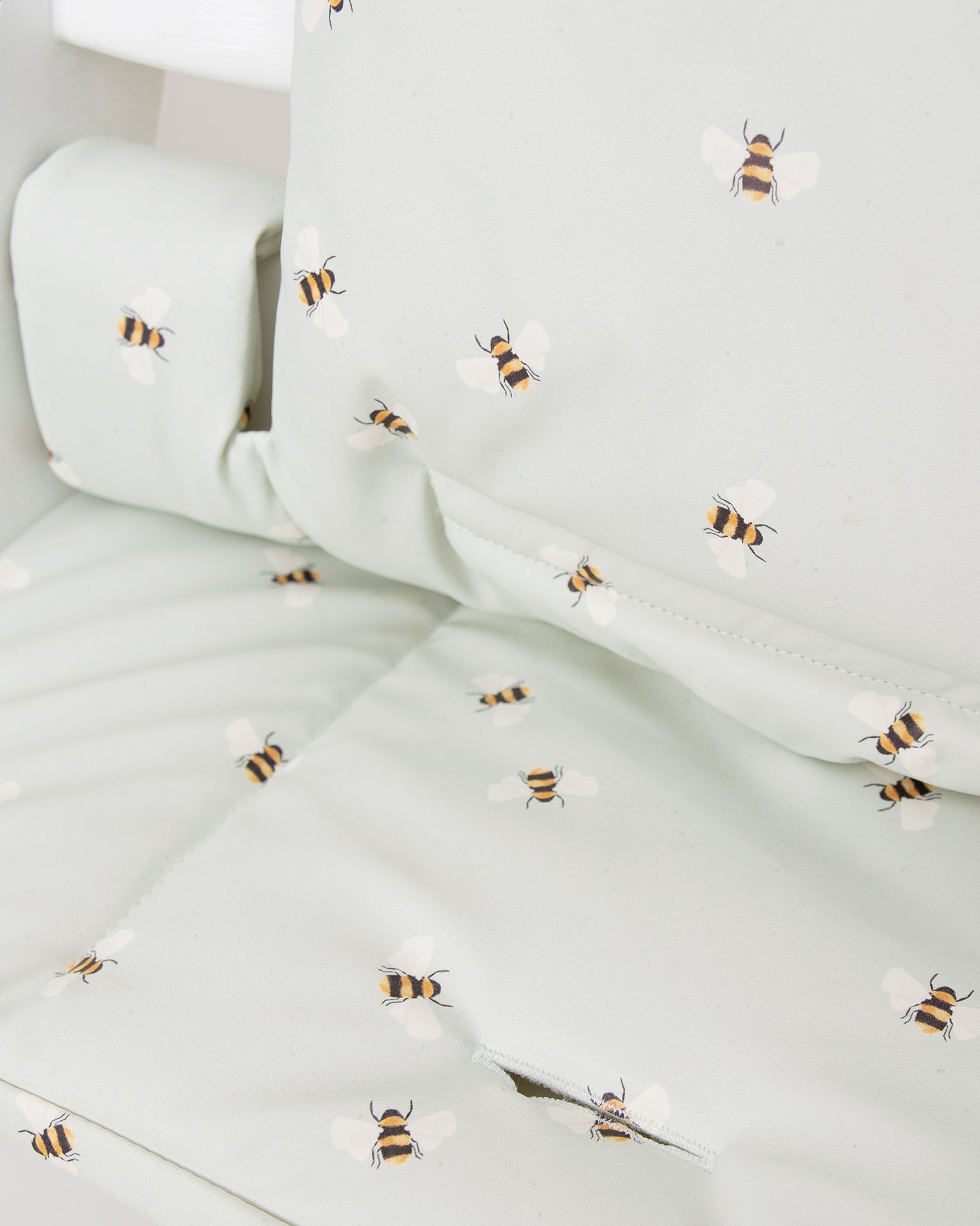 Cushion for Stokke Tripp Trapp - Green Bees