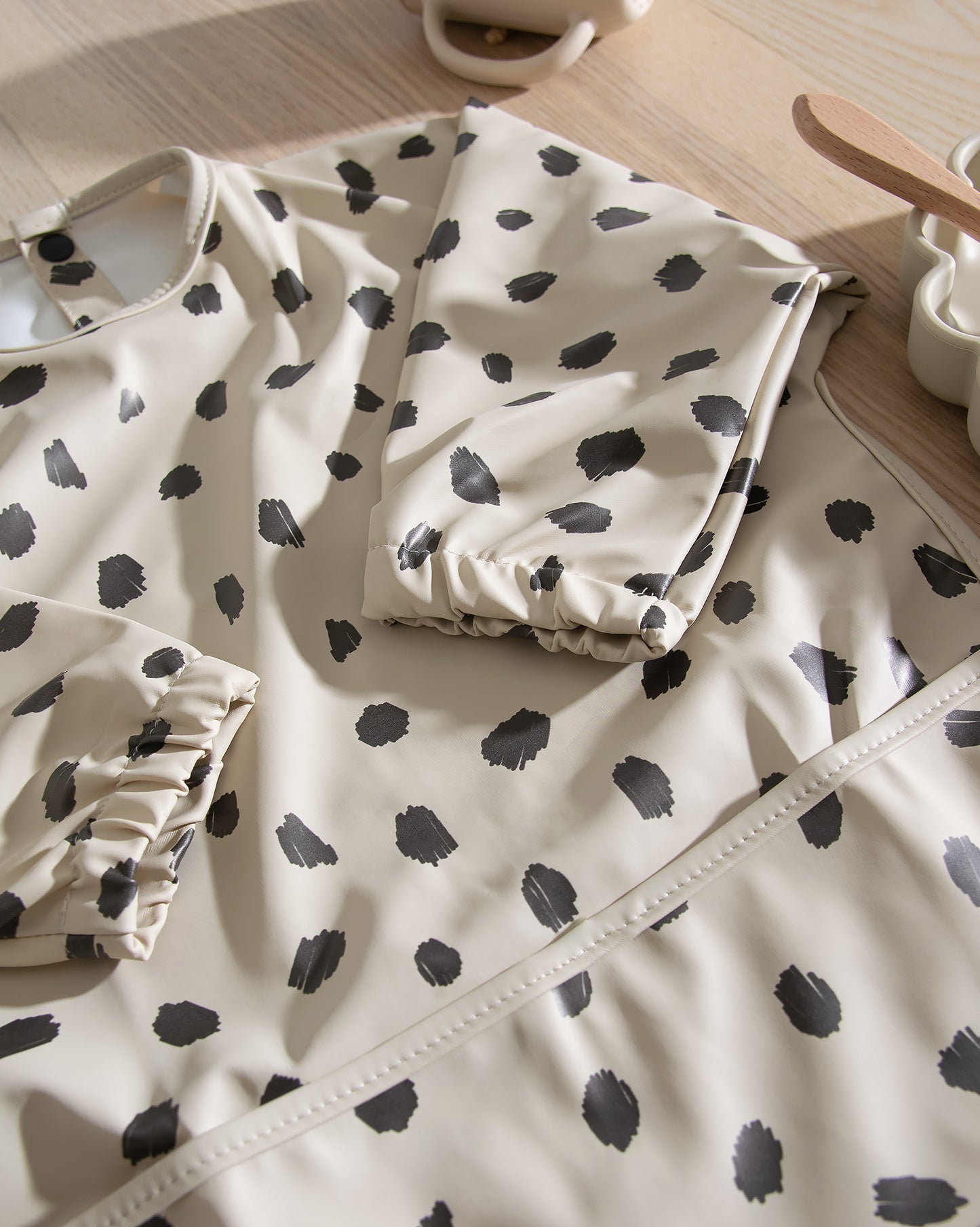 Langermet smekke - Prikken beige