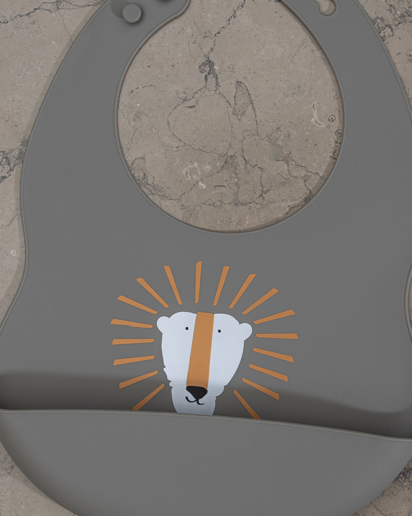 Silikon Haklapp - Lilla Lejon