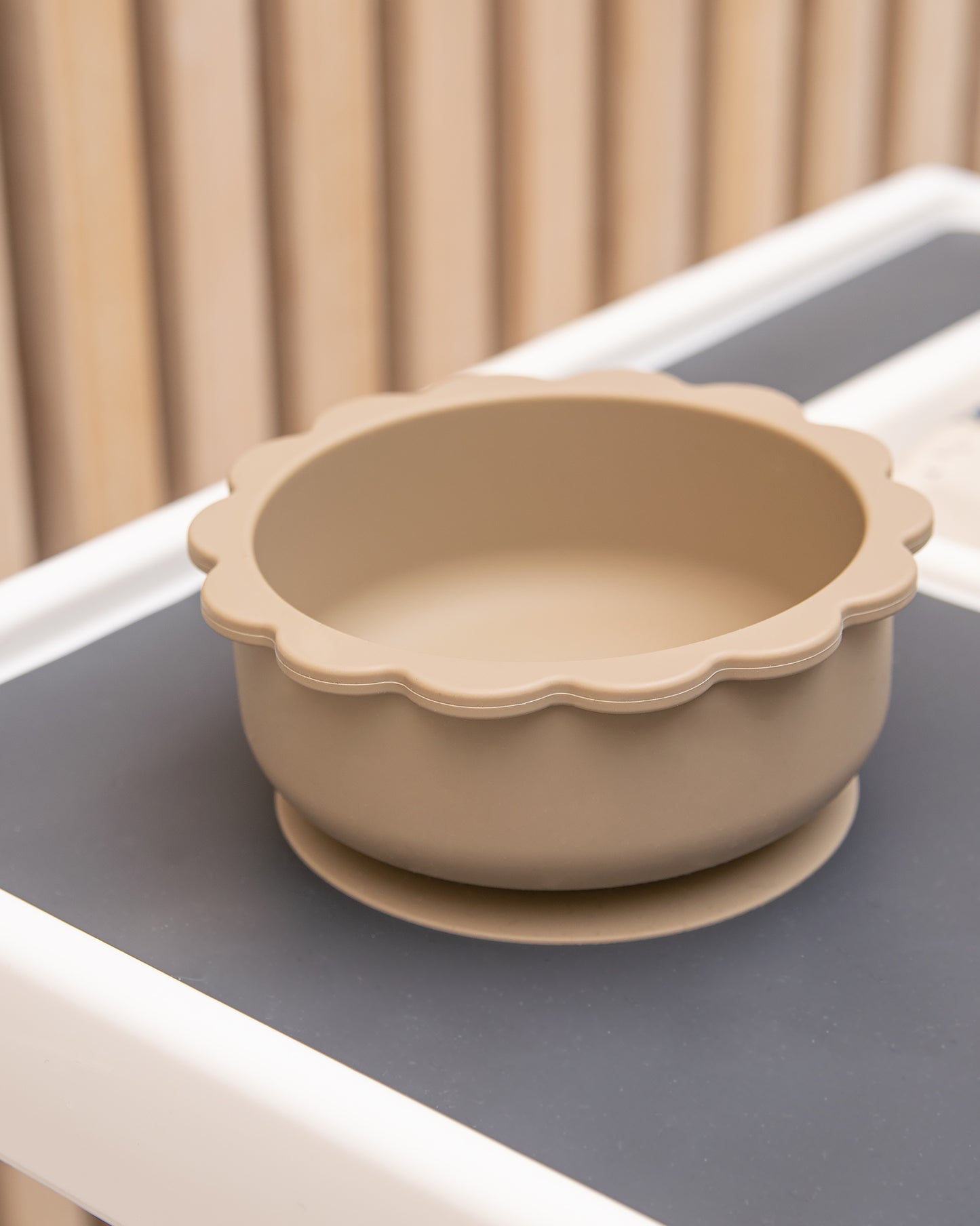 Bølget Bolle - Taupe