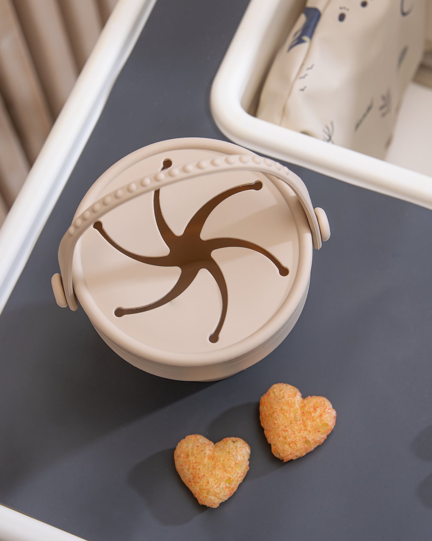 Välipalalaatikko kannella - Beige