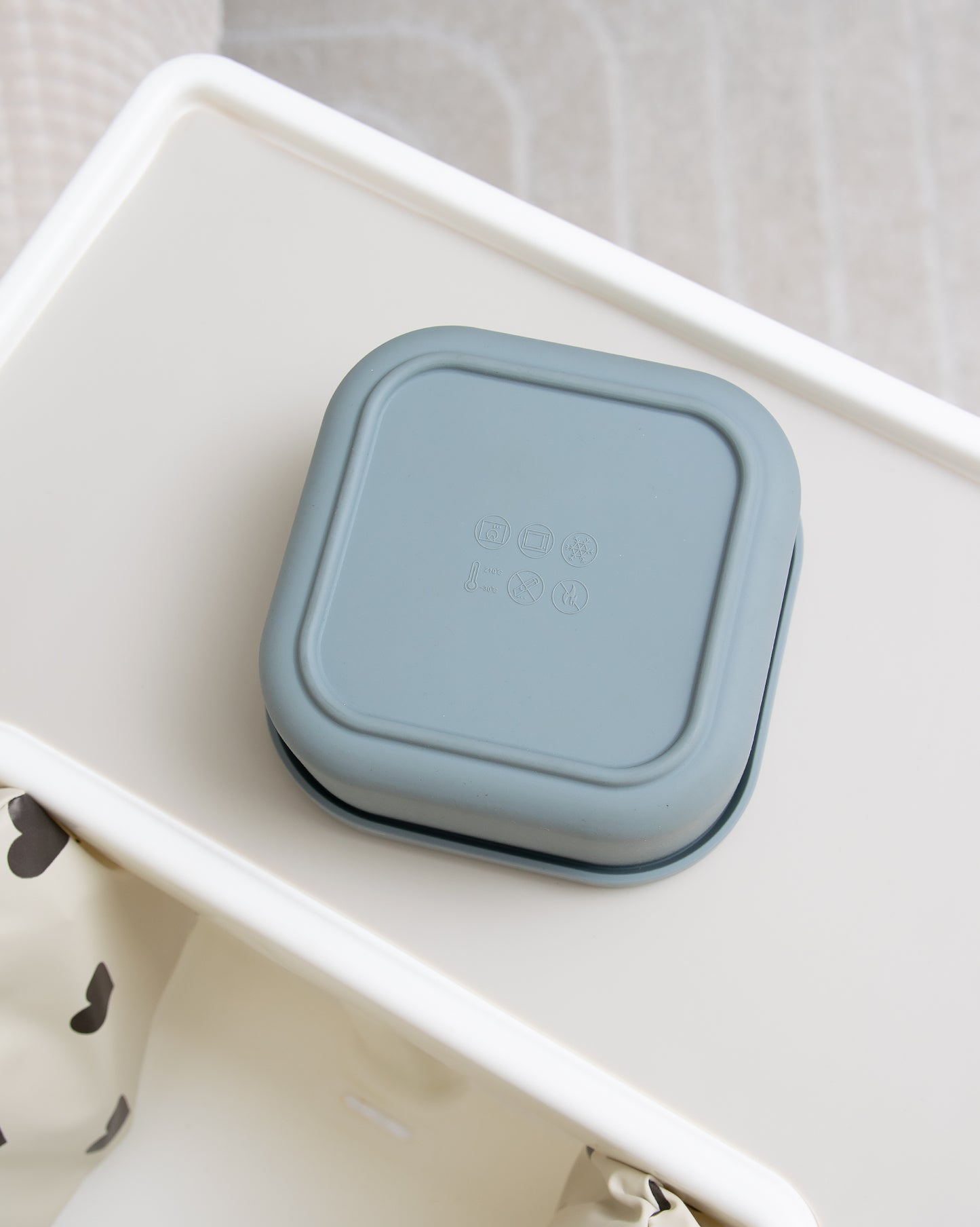 Matlåda 1 Fack Silikon - Grey