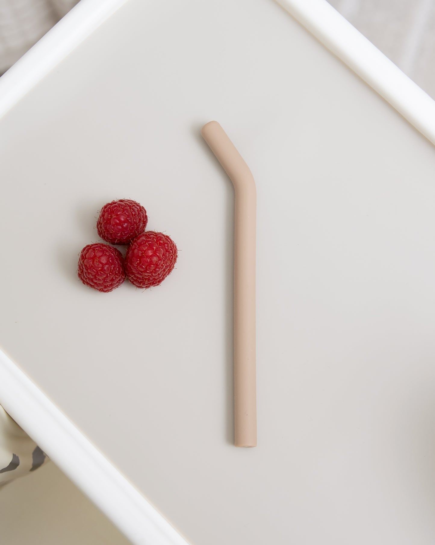 Ekstra sugerør - Taupe (1 stk)