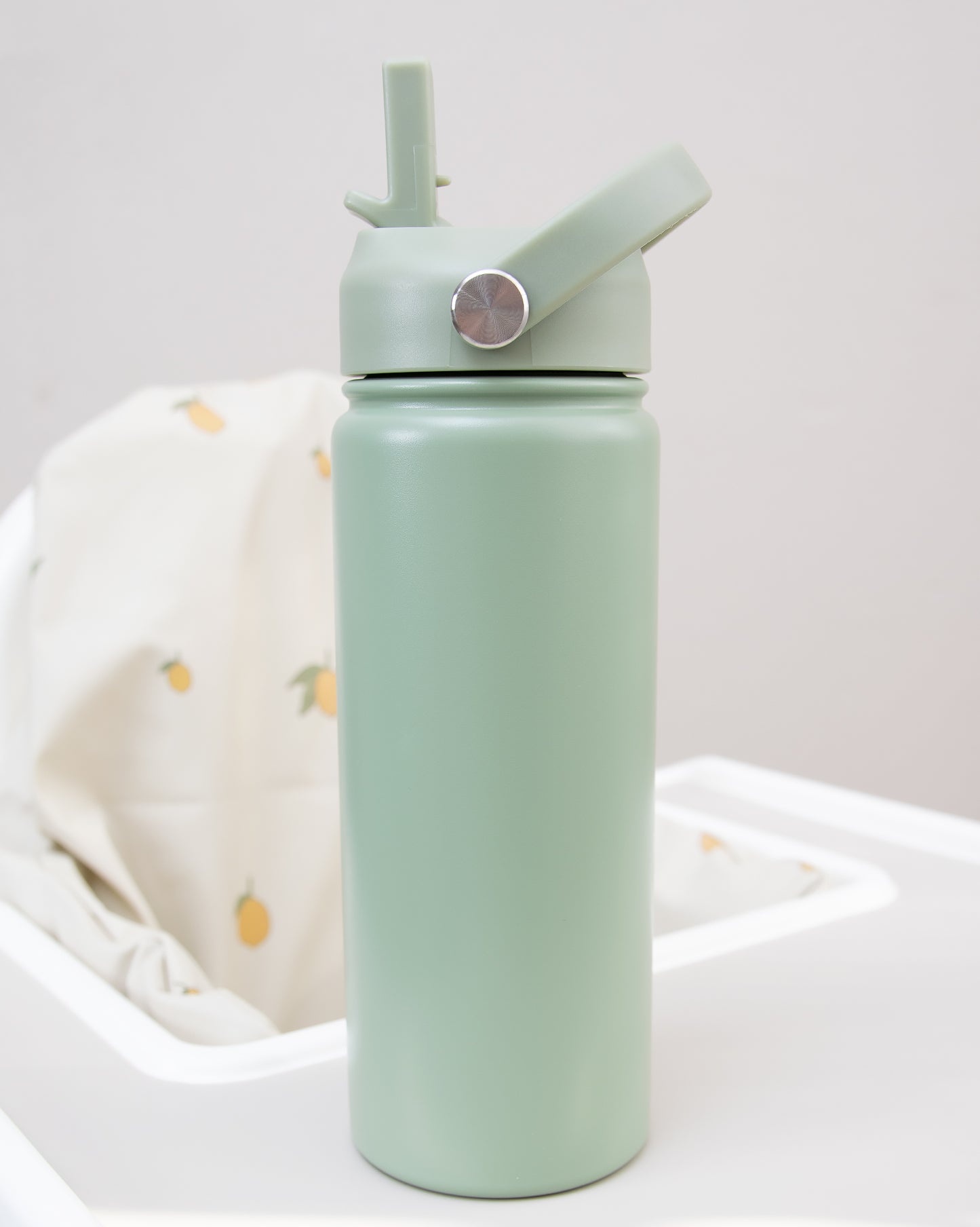 Isoleret sugerørsflaske til børn - Fairy Forest