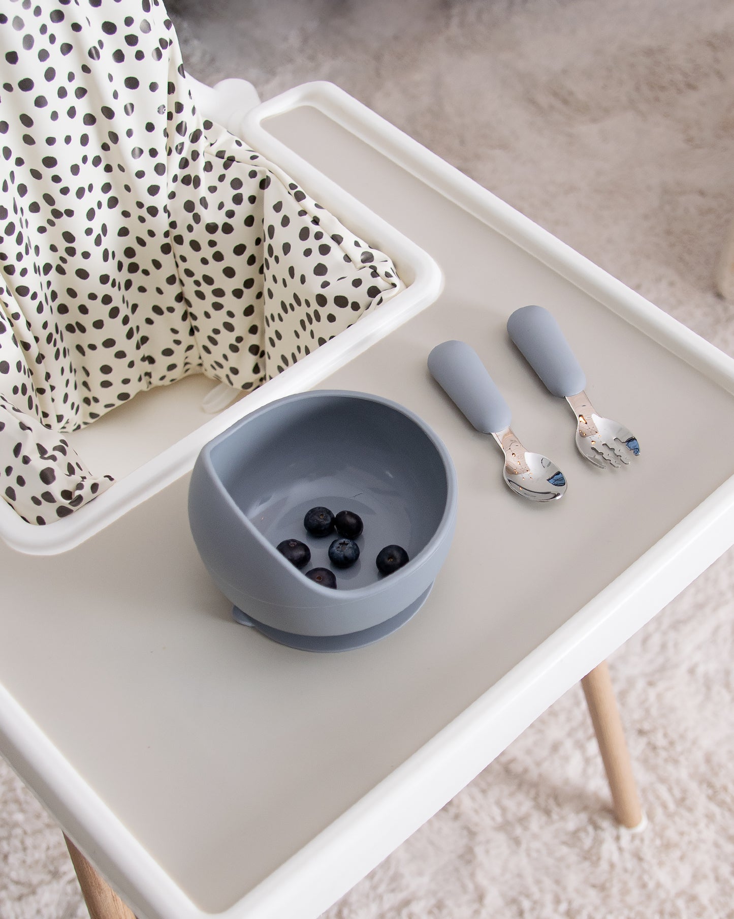 Skål Med Sugpropp - Grey