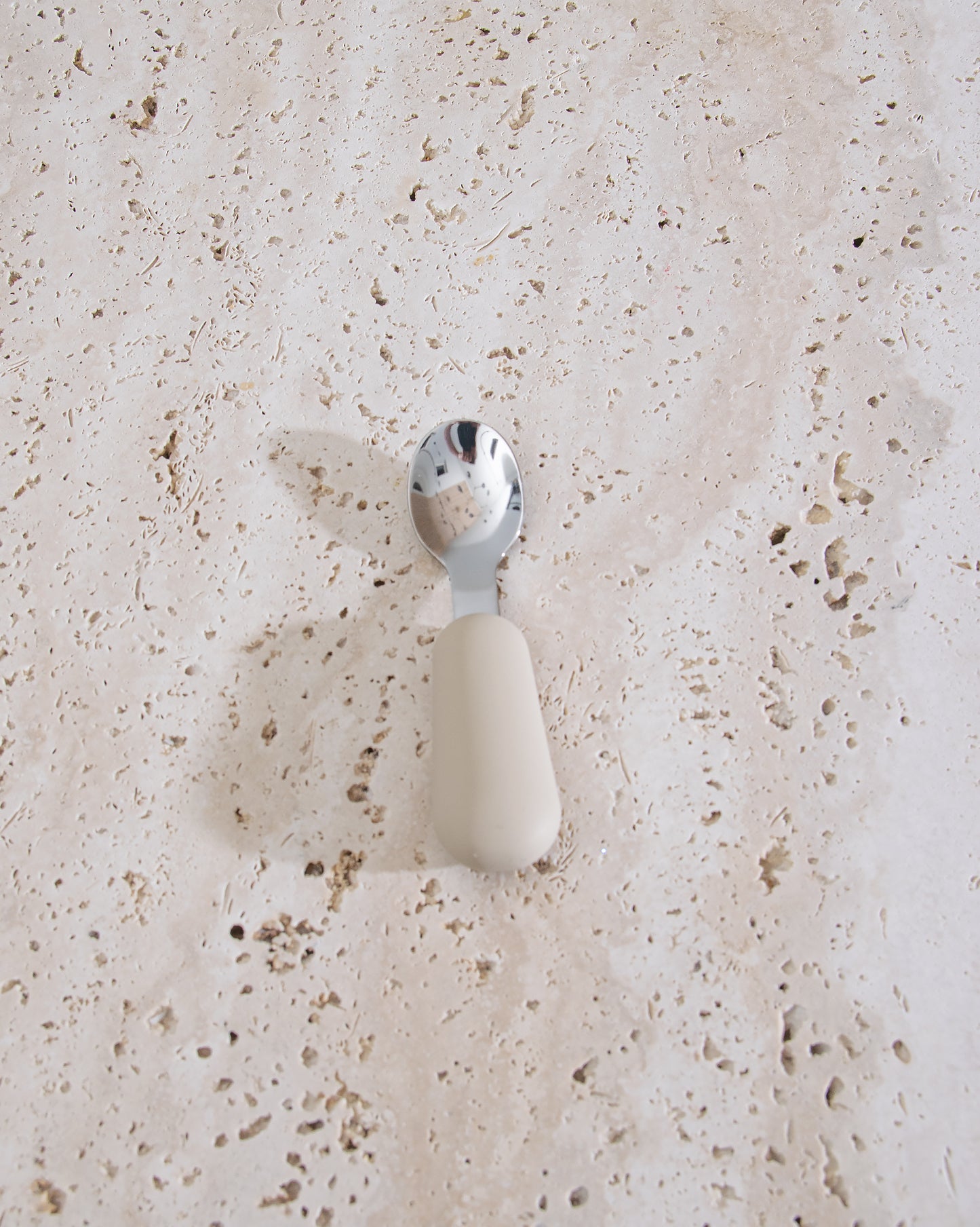 Børneske i silikone/stål - Beige