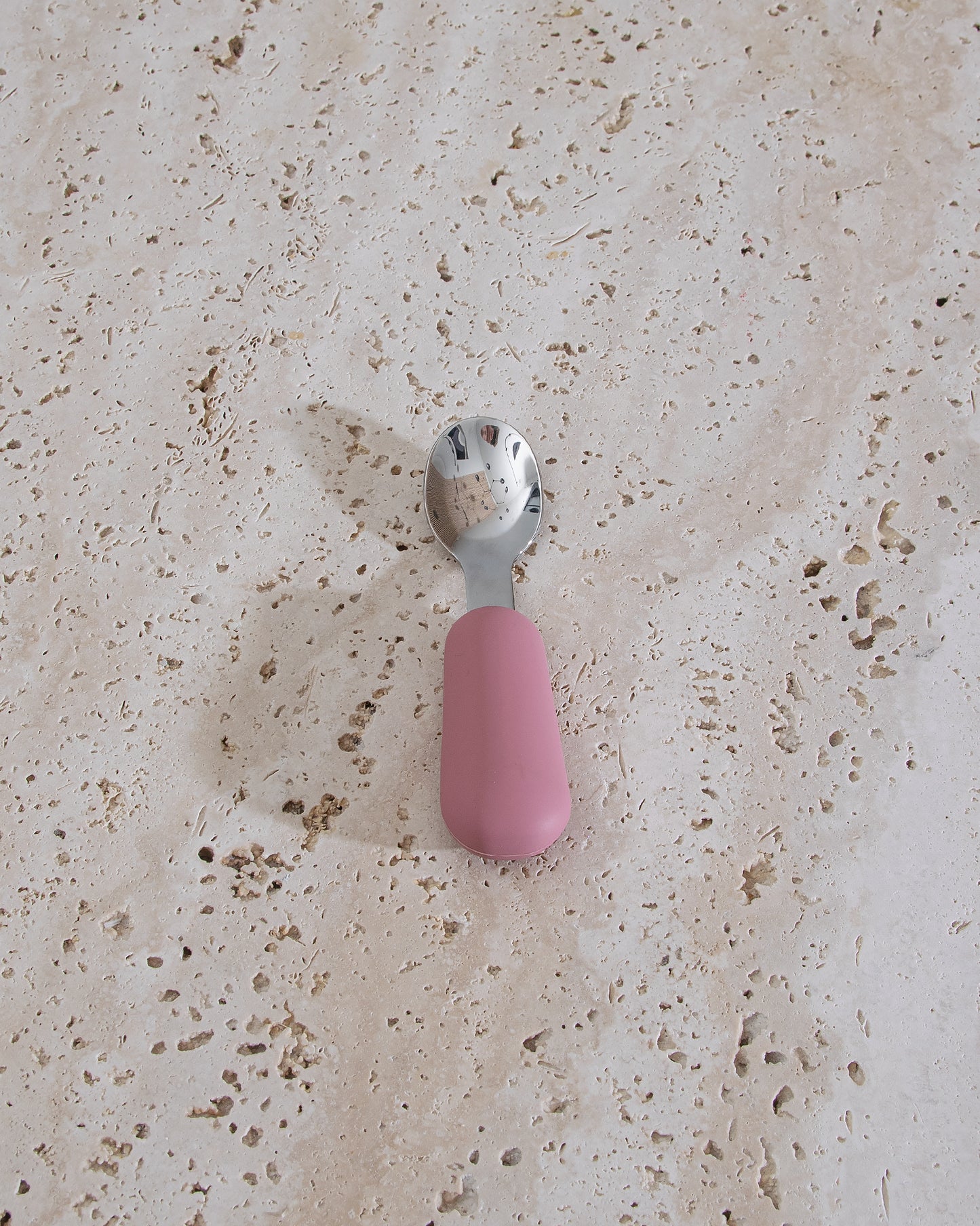 Børneske i silikone/stål - Dusty Pink