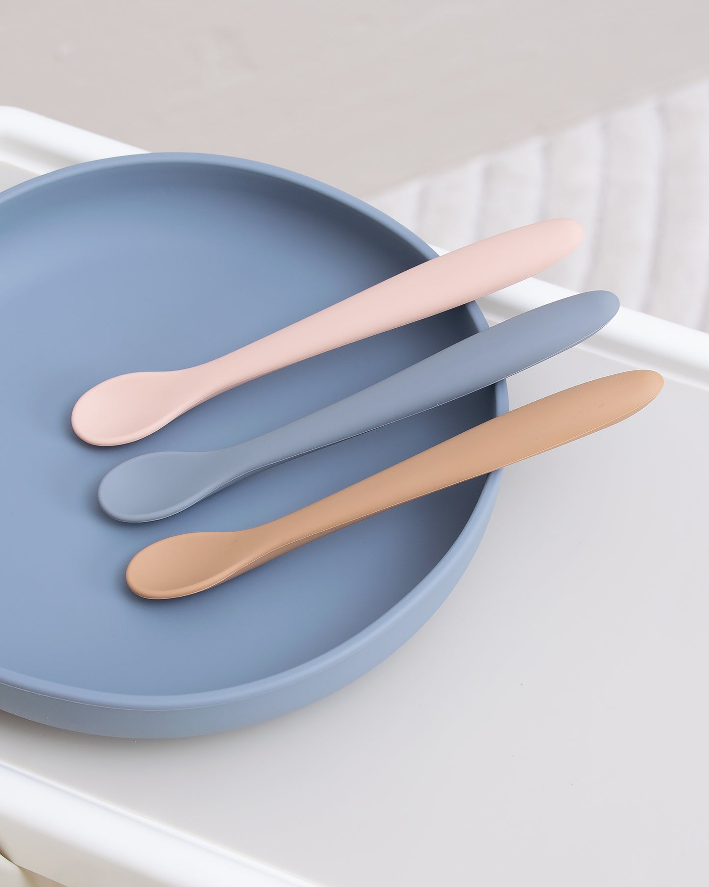 Matningssked Silikon - Grey Mix (3st)