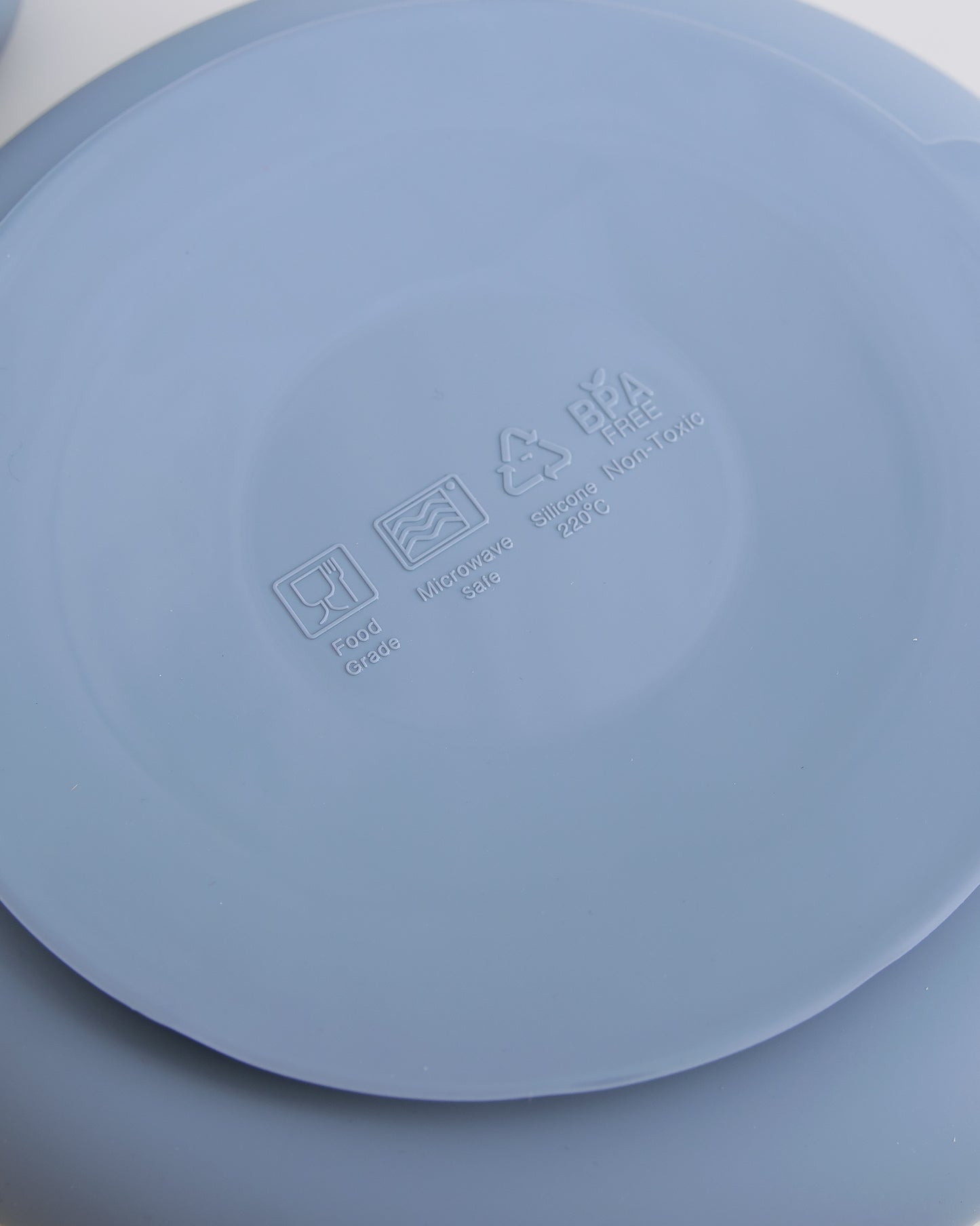 Børnetallerken uden opdeling - Grå