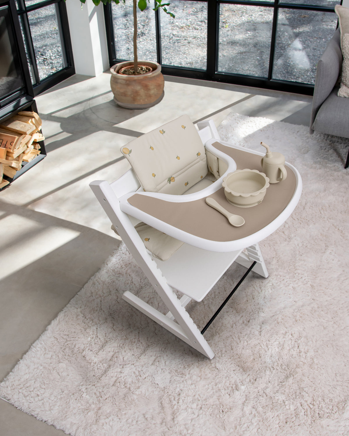Cushion for Stokke Tripp Trapp - Lemons
