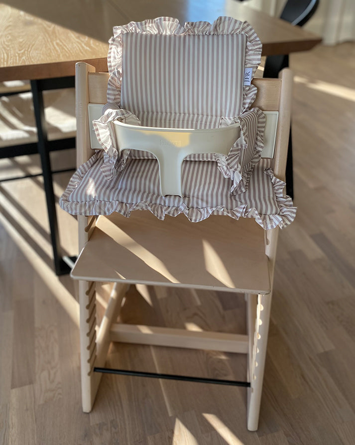 Cushion for Stokke Tripp Trapp - Beige Stripes