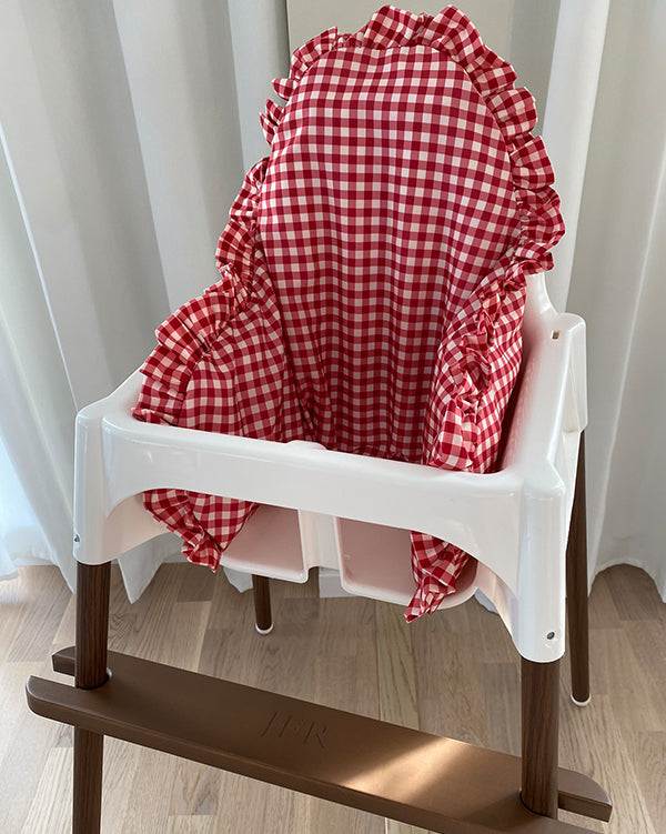 Putetrekk med volang til IKEA Antilop - Sommereng