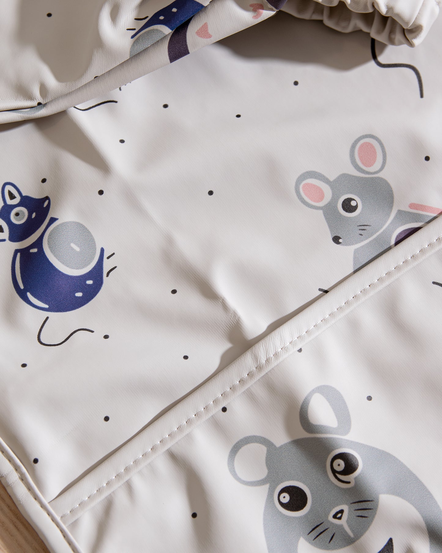 Långärmad Haklapp - Busiga Möss