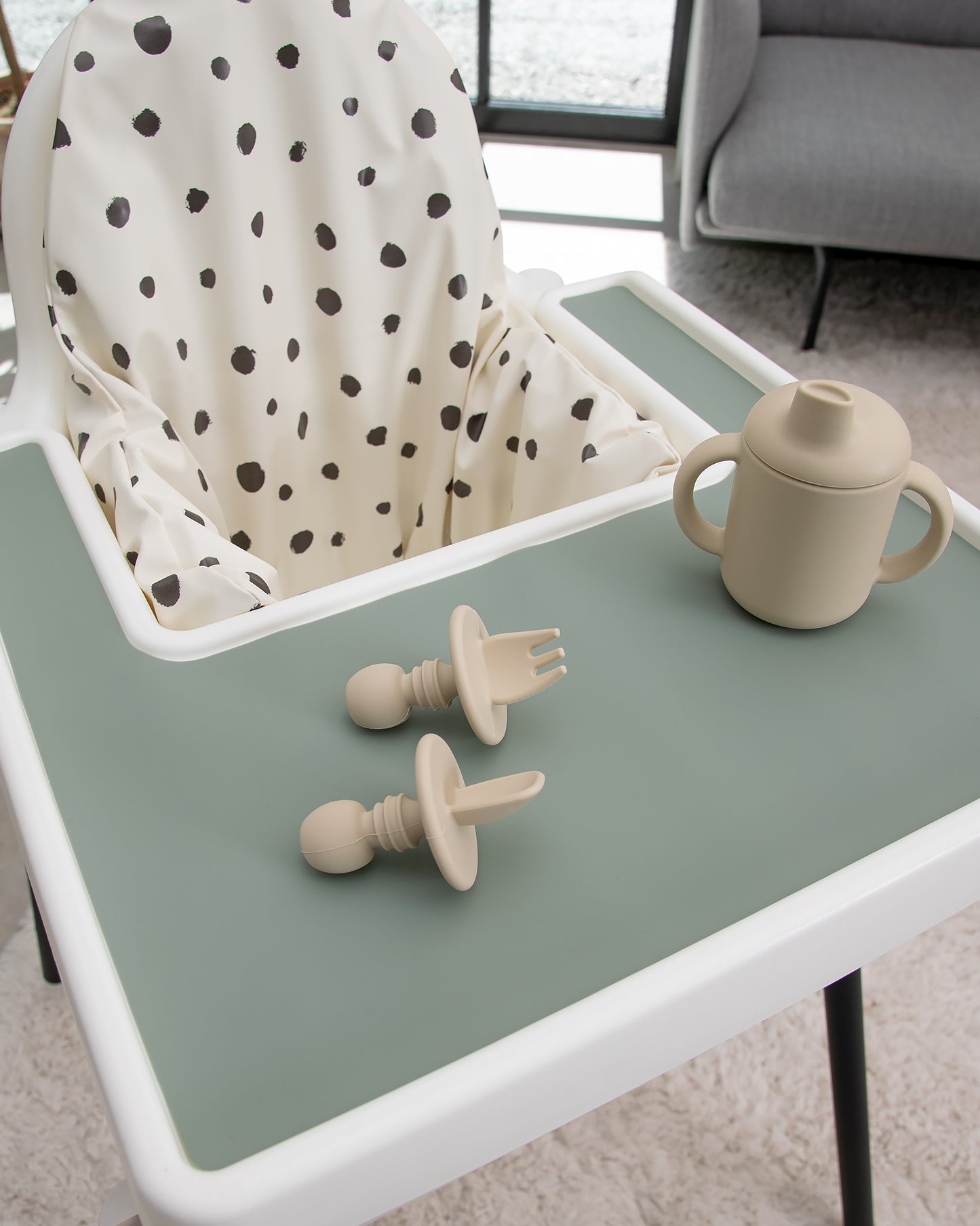 Tudkop Silikone - Beige