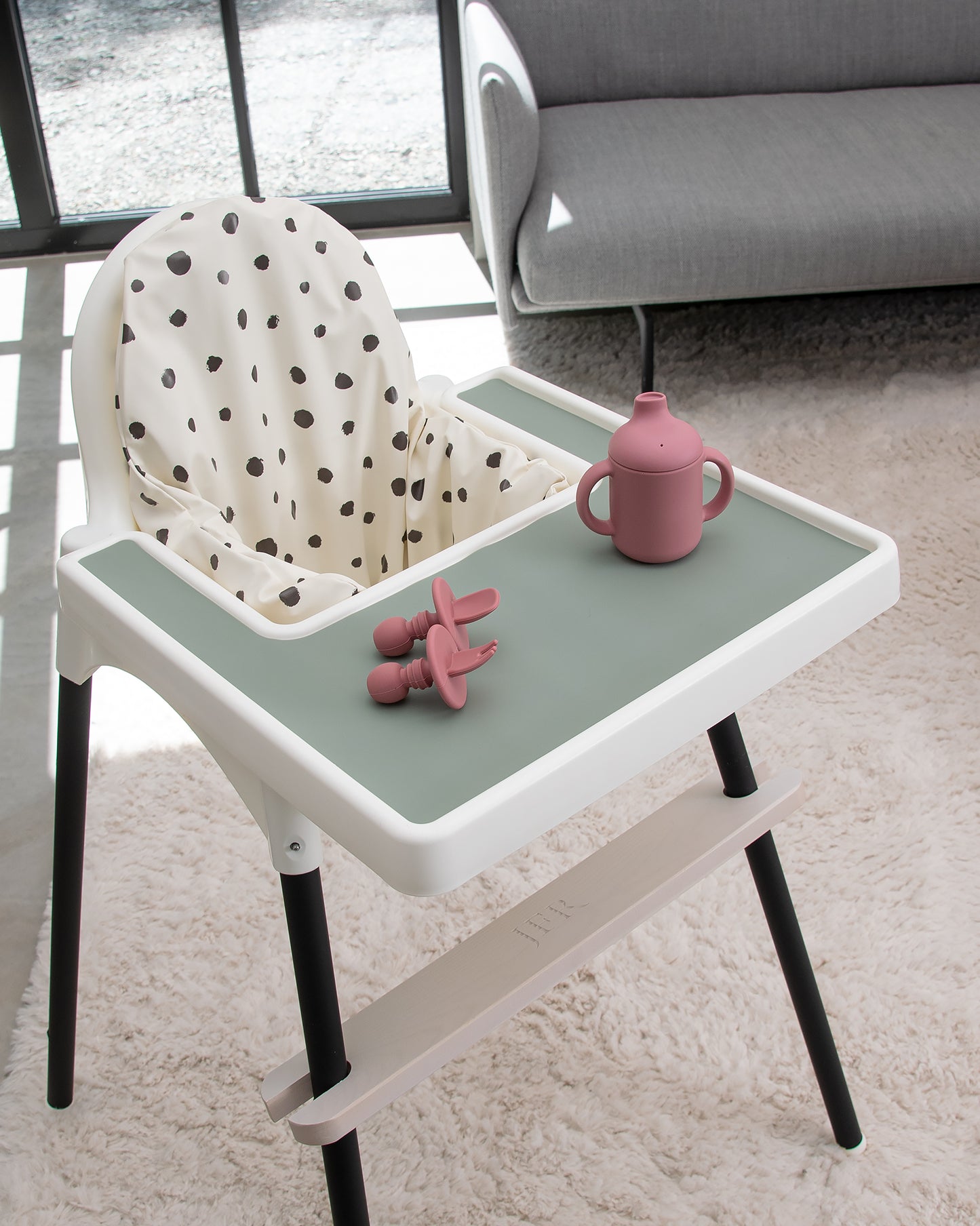 Nokkamuki silikonista - Dusty Pink