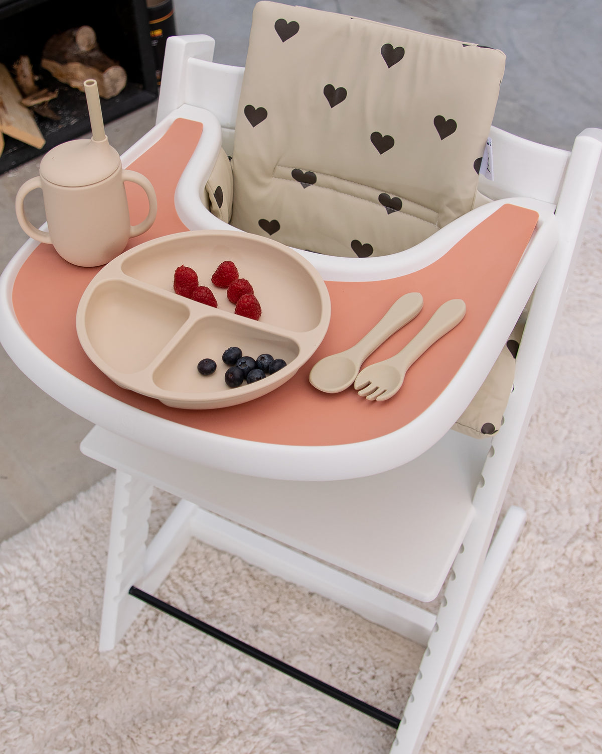 Bakkeunderlag til Stokke Tripp Trapp - Apricot