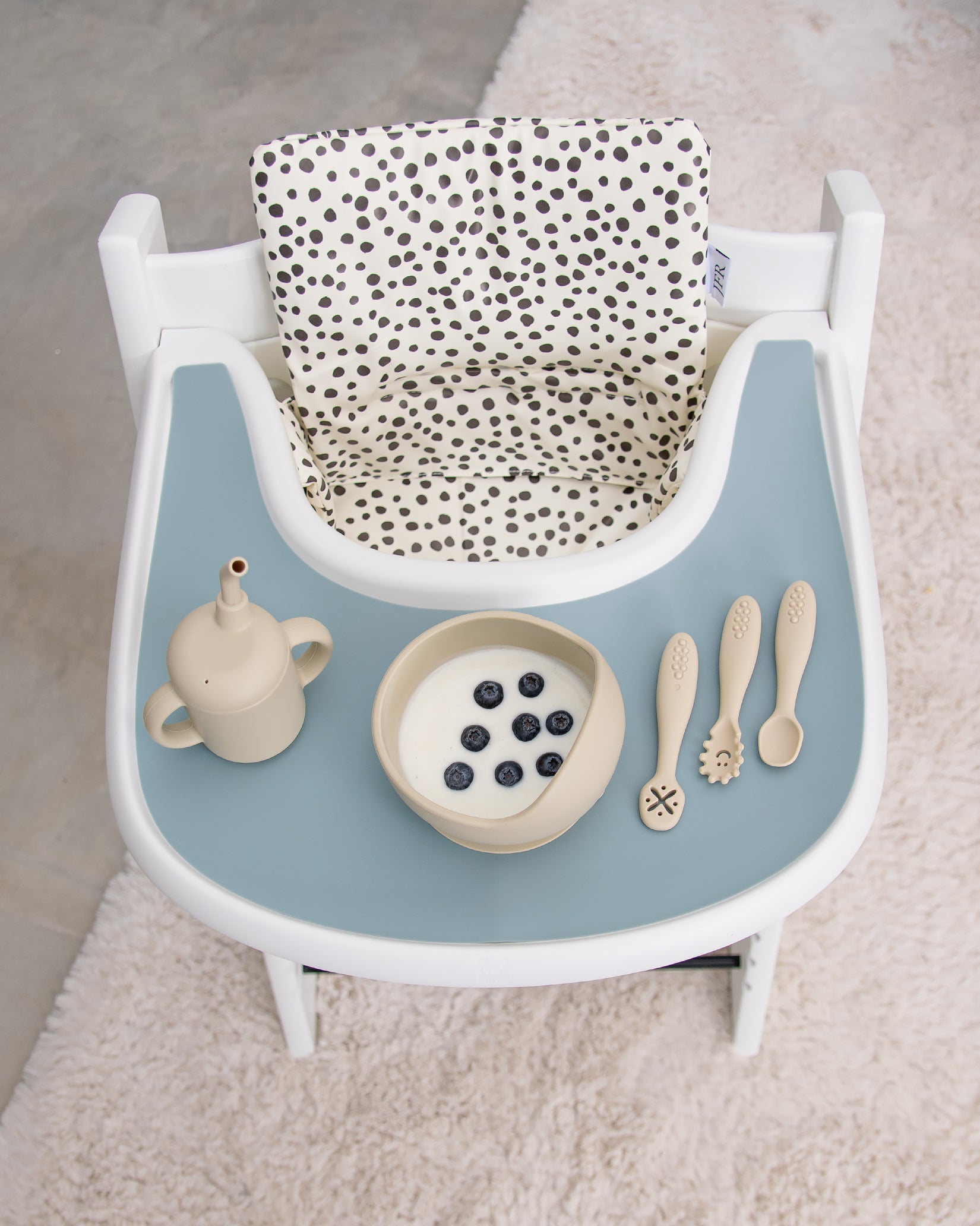 Bakkemåtte til Stokke Tripp Trapp - Lys Blå