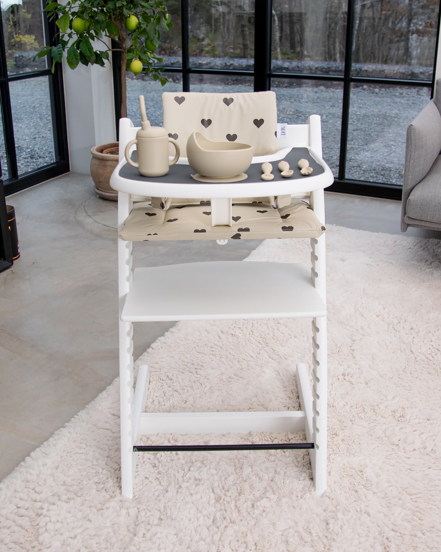 Brickunderlägg till Stokke Tripp Trapp - Dark Grey