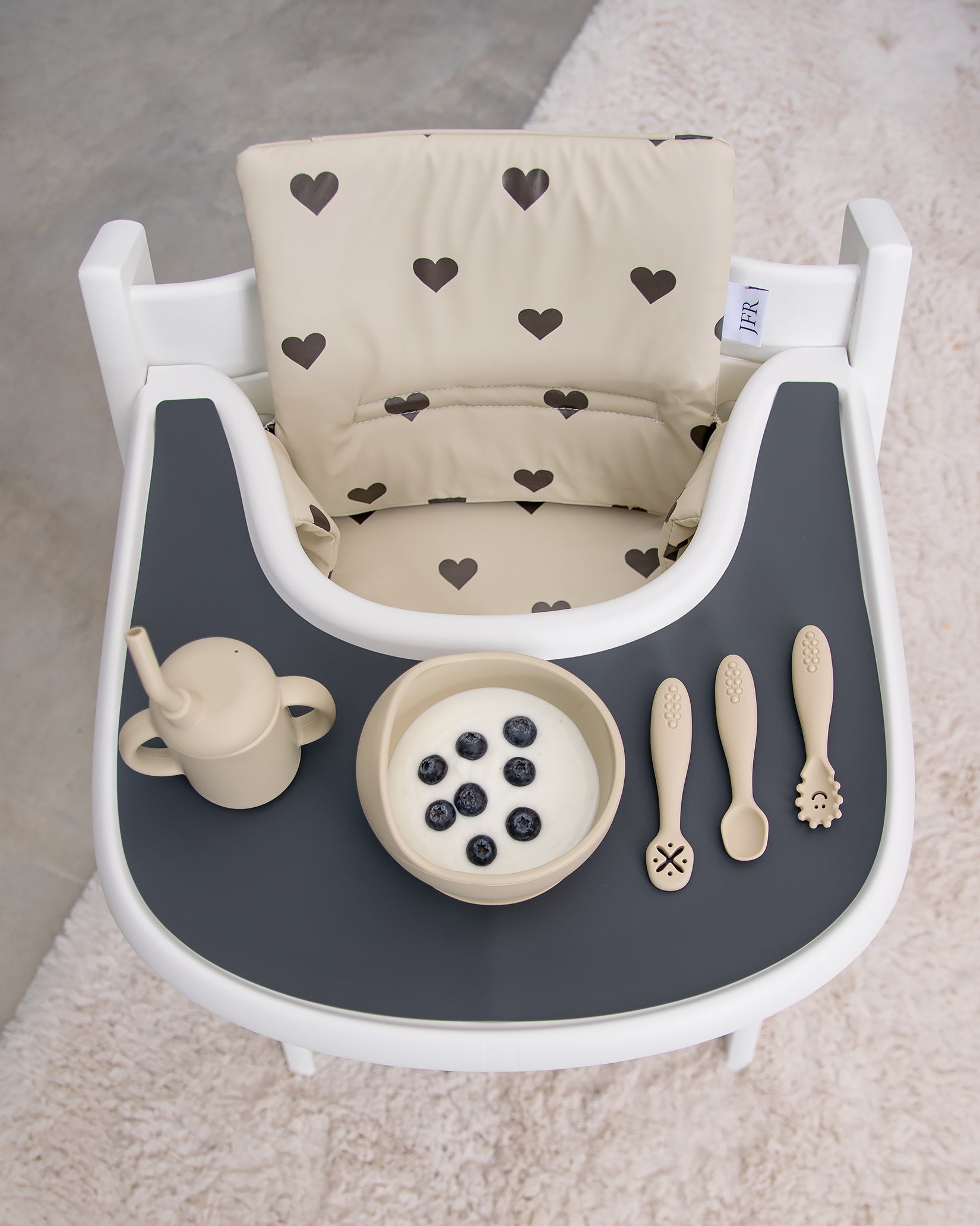 Silikoneunderlag til bakke til Stokke Tripp Trapp - Dark Grey