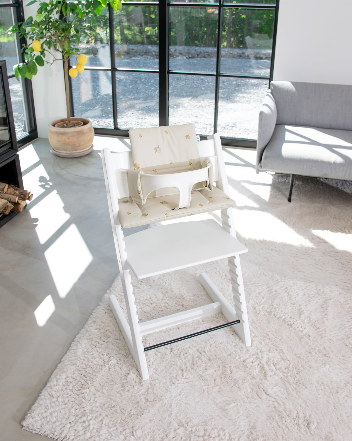 Cushion for Stokke Tripp Trapp - Lemons