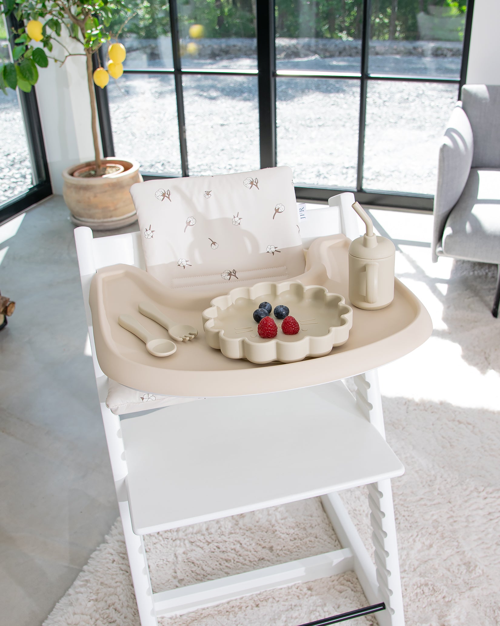 Tray Cover for Stokke Tripp Trapp - Beige/Sand