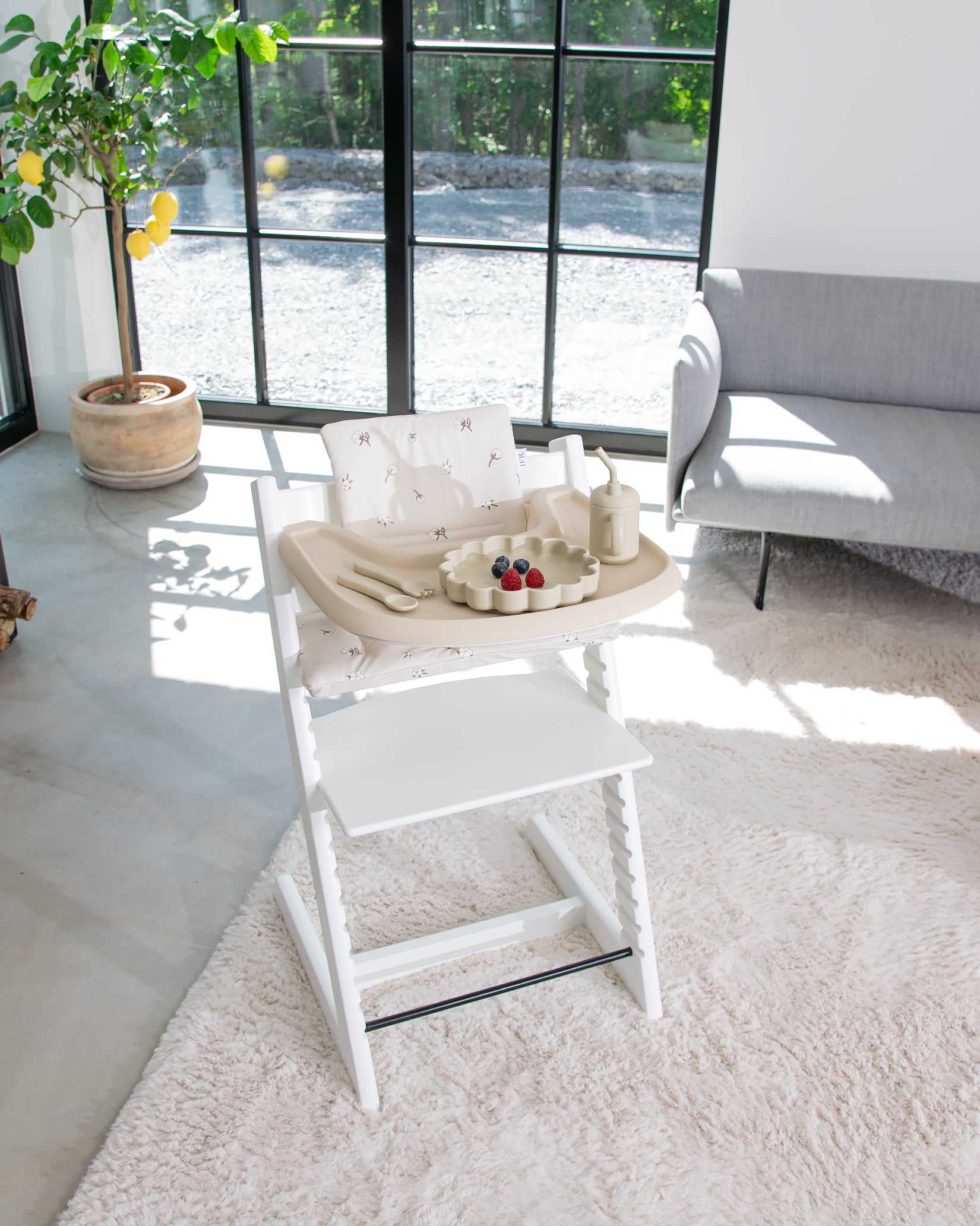 Tray Cover for Stokke Tripp Trapp - Beige/Sand