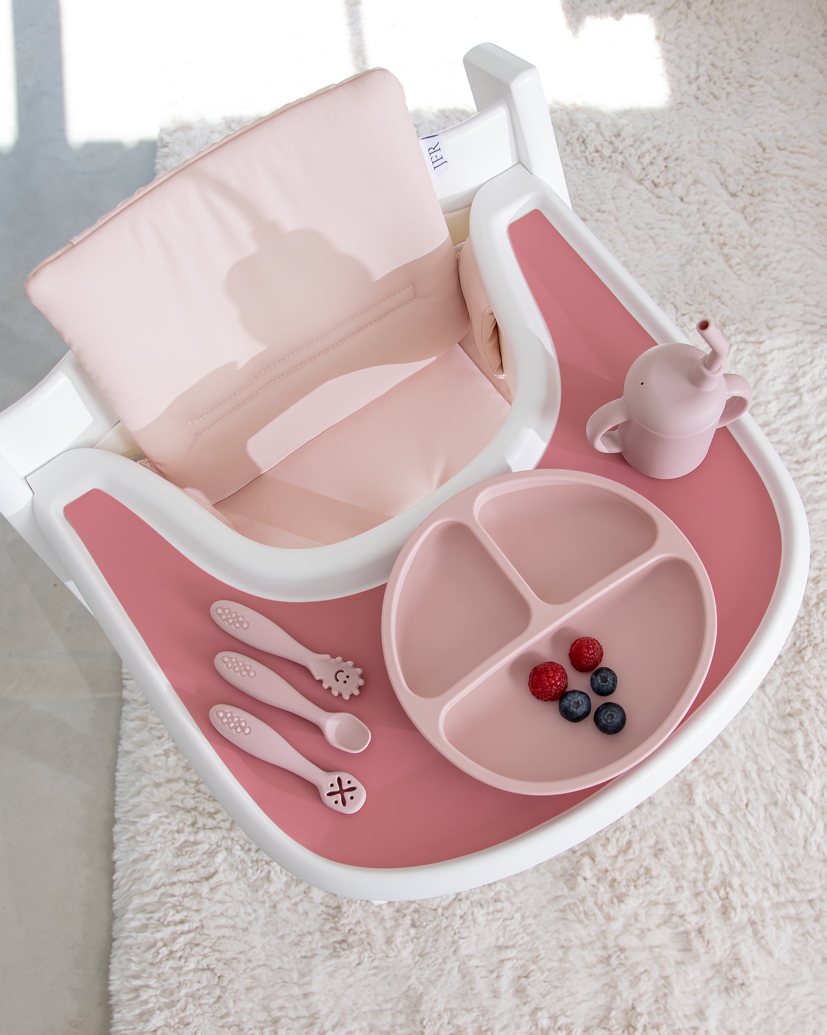 Bakkemåtte til Stokke Tripp Trapp - Støvet Pink