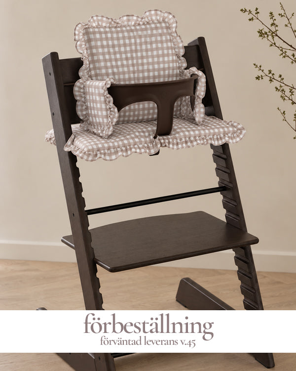 Cushion for Stokke Tripp Trapp - Vanilla Gingham