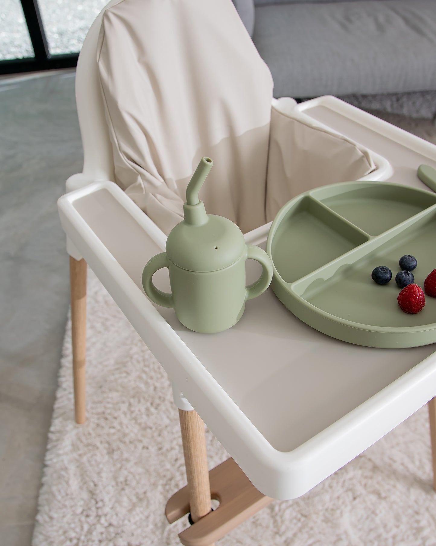 Uppdelad Tallrik - Matcha