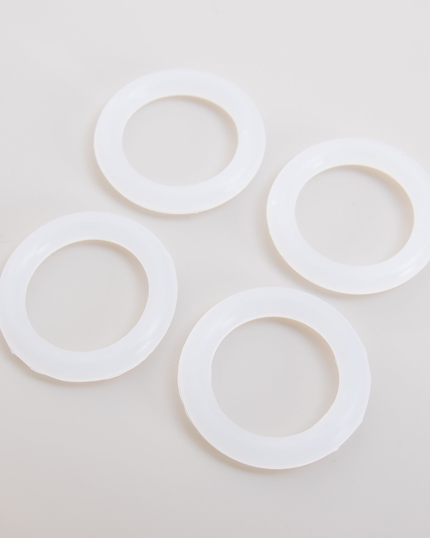 Kumirenkaat Antilop Jalkatuki (4kpl) - Valkoinen