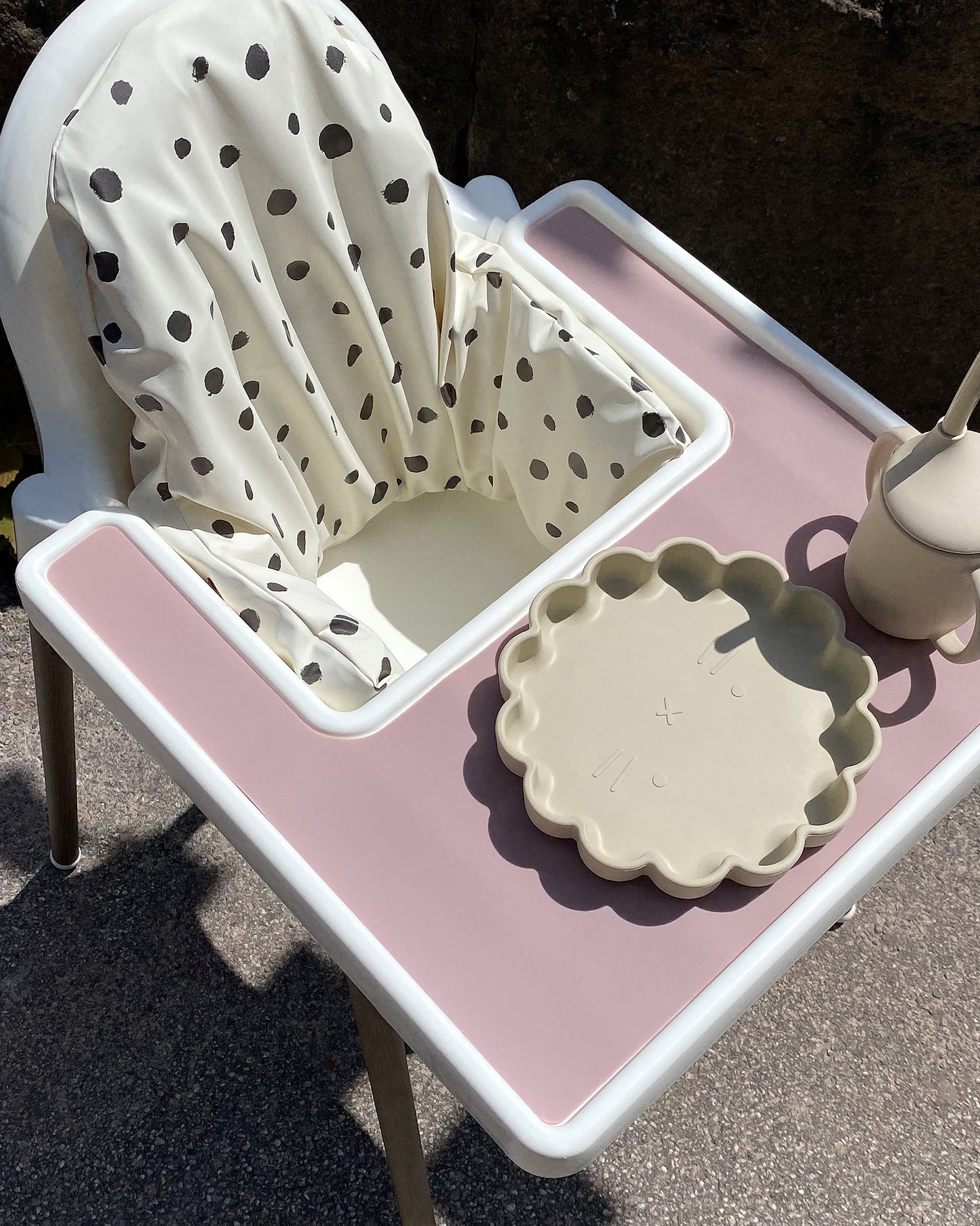 Brickunderlägg i silikon - Blush Pink