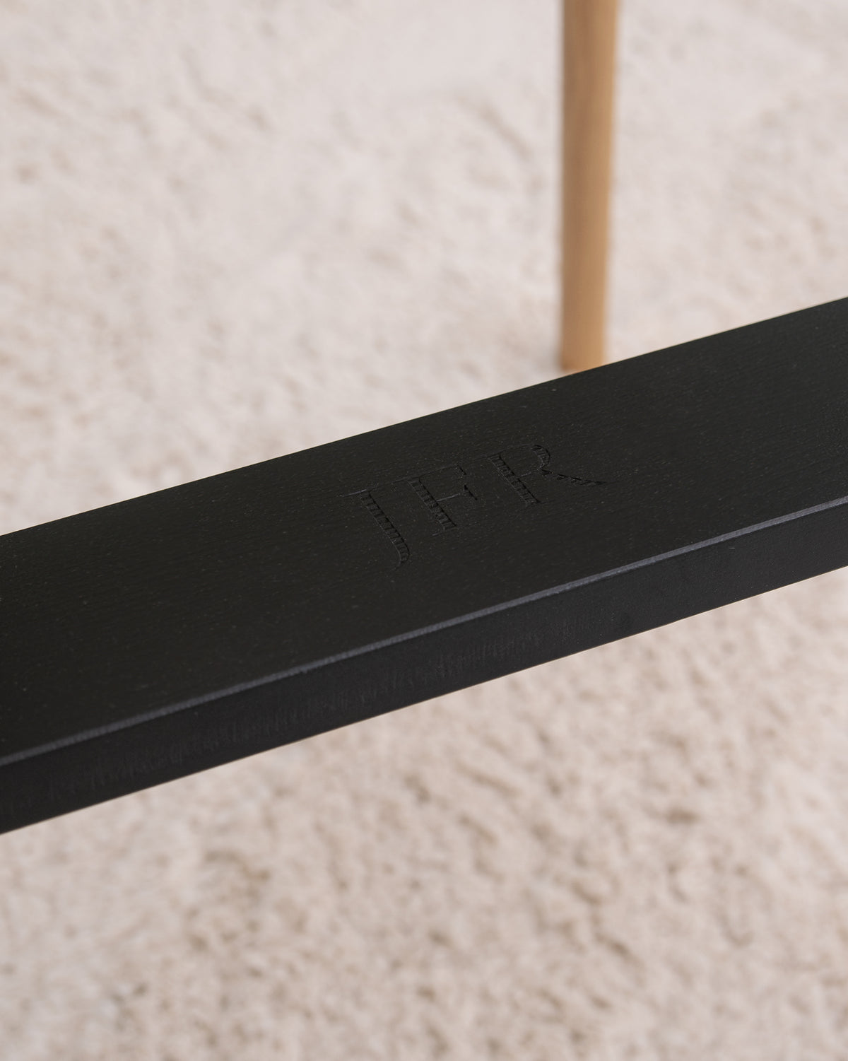 Fodstøtte til højstol Ikea Antilop - Black Wood
