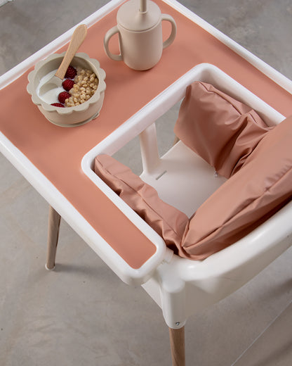 Silicone tray mat - Apricot