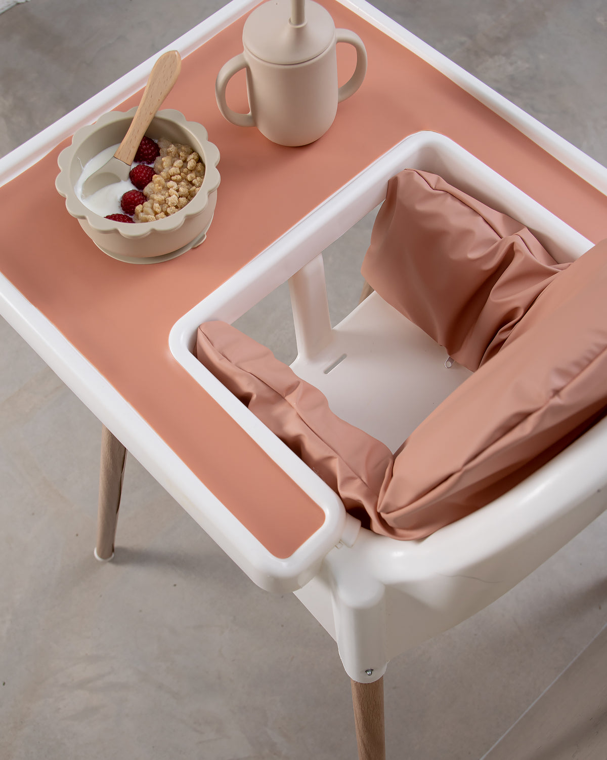 Brickunderlägg i silikon - Apricot